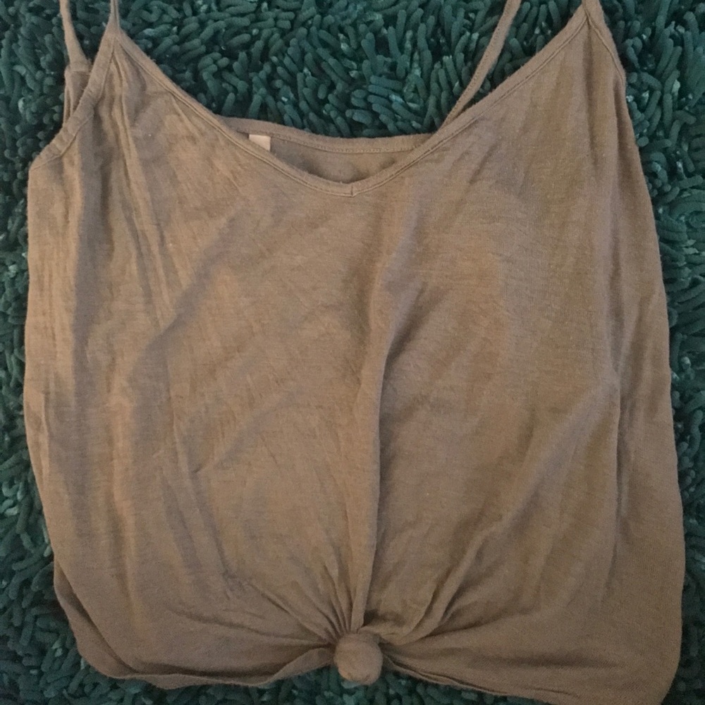 Olive Green Tank Top